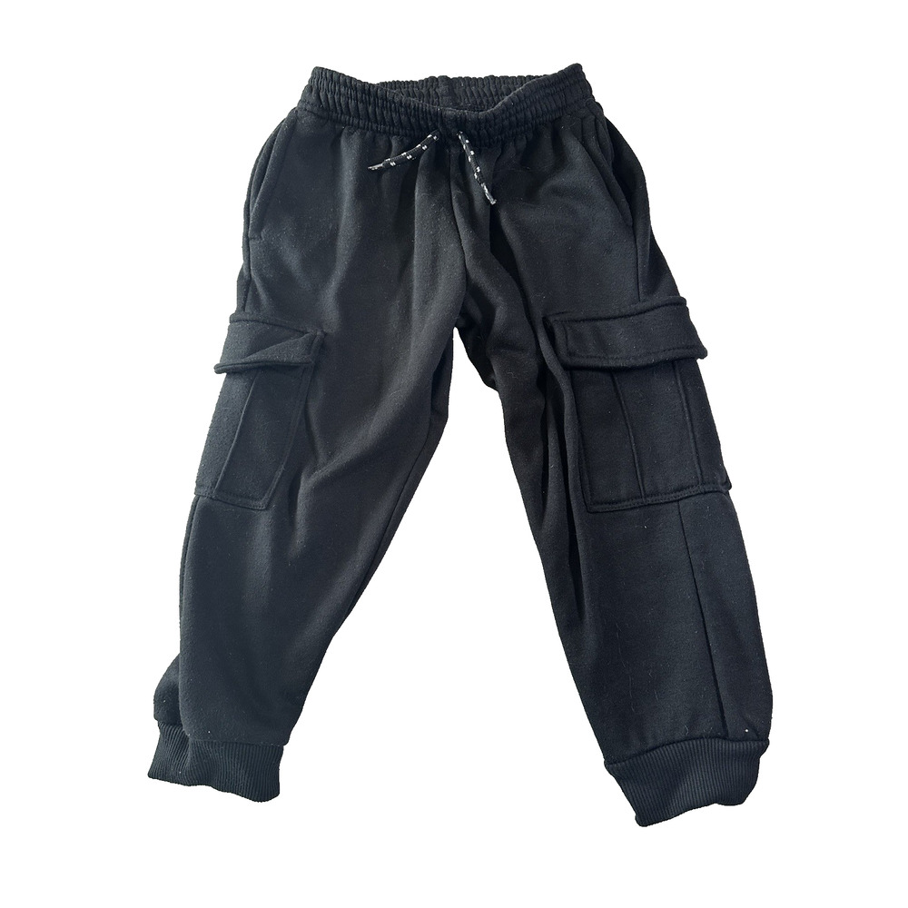 Street Rules Clothing Co, Cargo Sweat Pants Youth 5 Black School sportwear